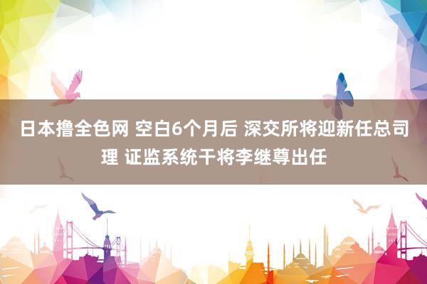 日本撸全色网 空白6个月后 深交所将迎新任总司理 证监系统干将李继尊出任